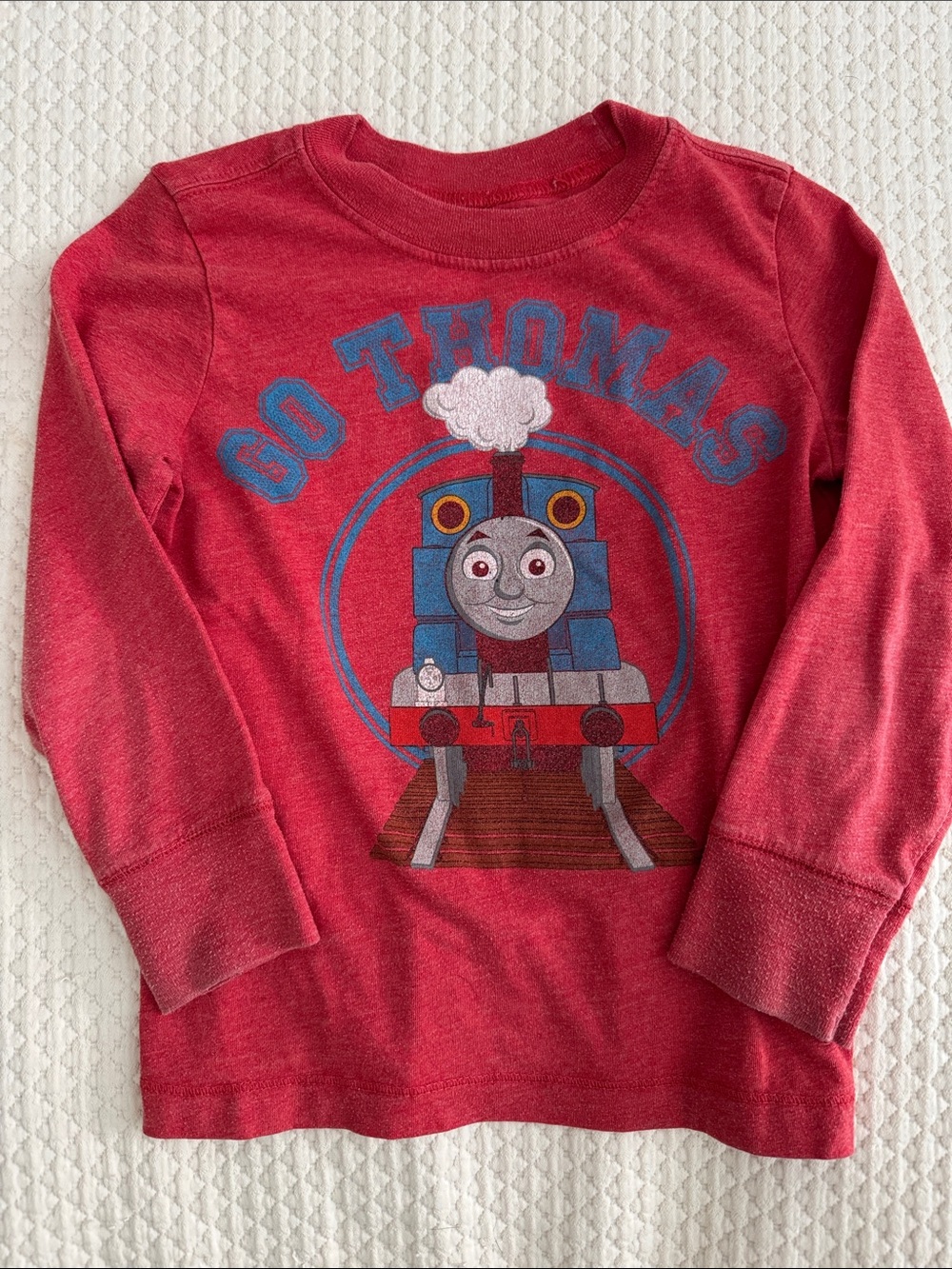 Thomas & Friends Red Toddler Long-Sleeve Shirt